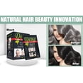 thumbnail image 5 of Instant Hair Dye - Black Hair Shampoo - (3) Black Colour - Simple To Use - Last 30 Days - Natural Ingredients, 5 of 5