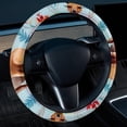 thumbnail image 2 of Kangaroo Car Wheel Covers, Steering Wheel Covers, Car Wheel Cover 14.5 Inch Printing PVC Leather Auto Accessories, 2 of 6