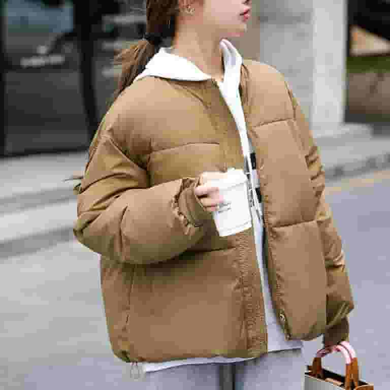 アテッサ新作モデル Winter Women Xysaqa Bomber Casual Baggy Jacket Puffer Clothing