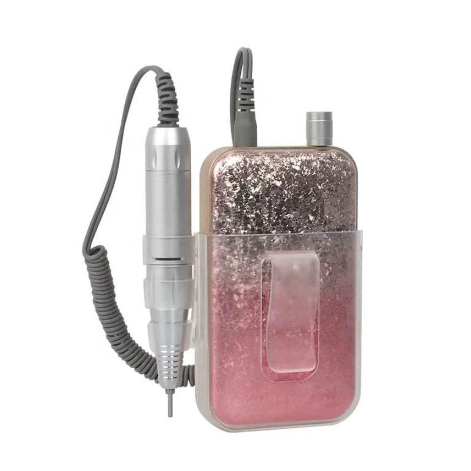 New Pink Gradient Professional Portable 35000 RPM Rechargeable Nail Drill ,Low Noise