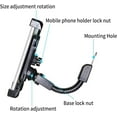 thumbnail image 5 of LINLIN Motorcycle Phone Holder, Motorcycle Cell Phone Mount Holder, Universal Motorbike Stand Compatible for GPS, iPhone, Samsung, etc, 5 of 9