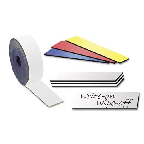  Dry Erase Tape Strips, White, 2" x 7/8", 25/Pack FM2418 (DMi