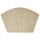 thumbnail image 2 of Manteles individuales antideslizantes lavables de PVC para de comedor Resistente al calor de interior libre Resistente a las Rayas verticales beige, 2 of 9