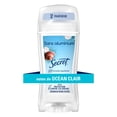 thumbnail image 2 of Secret Aluminum Free Clear Solid, Clear Ocean Scent, 68g, 2 of 14