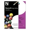 Neenah Bright White Cardstock, 8.5" x 11", 65 lb./176 Gsm, White, 250 Sheets
