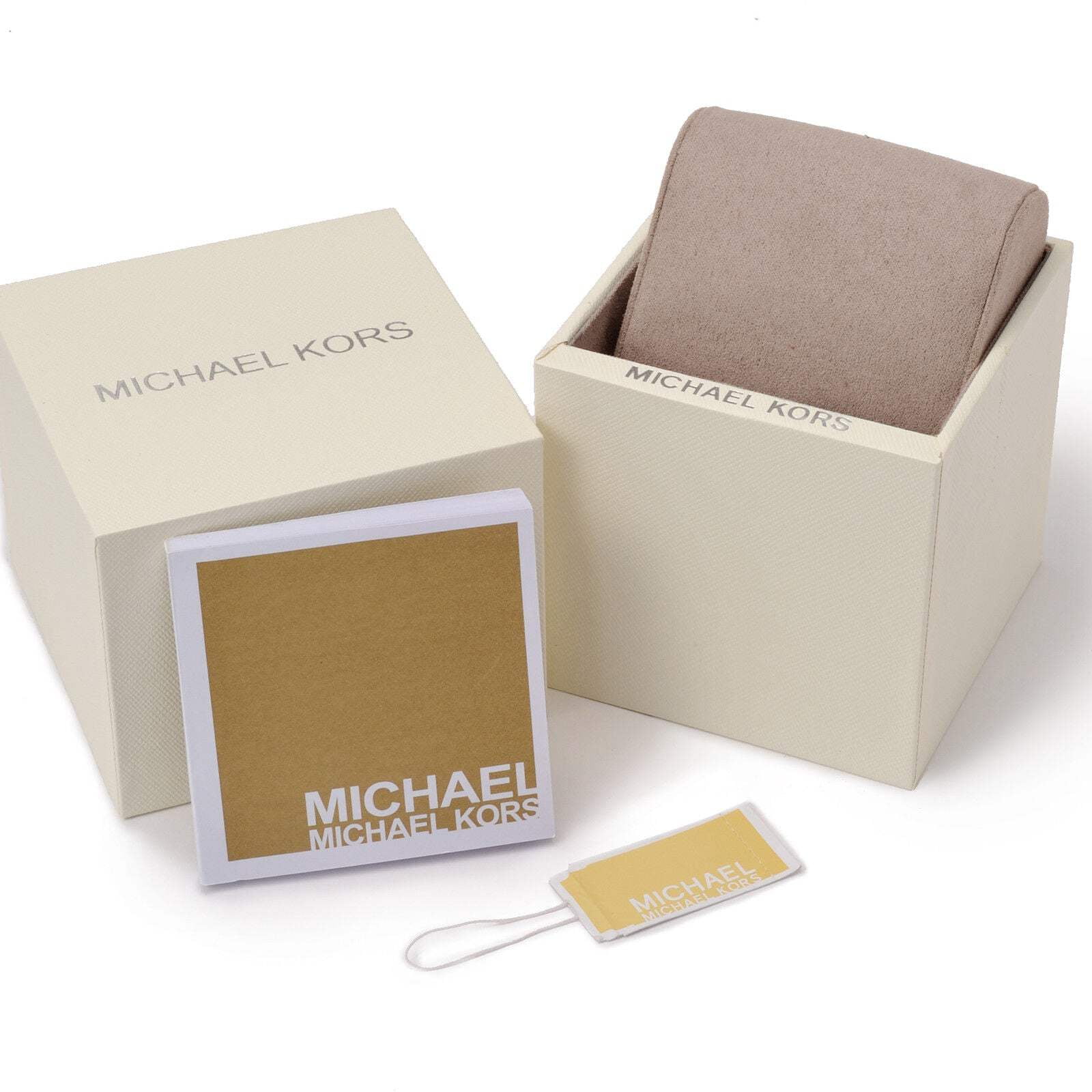 ギフトに★【MICHAEL KORS】ウォッチ&アクセサリー ボックス Original MK MICHAEL KORS Men's Stainless Steel Silver
