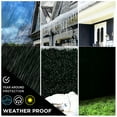 thumbnail image 3 of Boen Privacy Fence Screen 6' x 100' Black, 90% Privacy for Chain Link Fence, Yard & Patio, 3 of 8