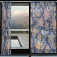 thumbnail image 3 of YAZAOO Curtains 110/118 Inch Long French Curtains Whimsical Floral Dance Print For Farmhouse Bedroom Curtains Window Curtain Set 2, 3 of 4