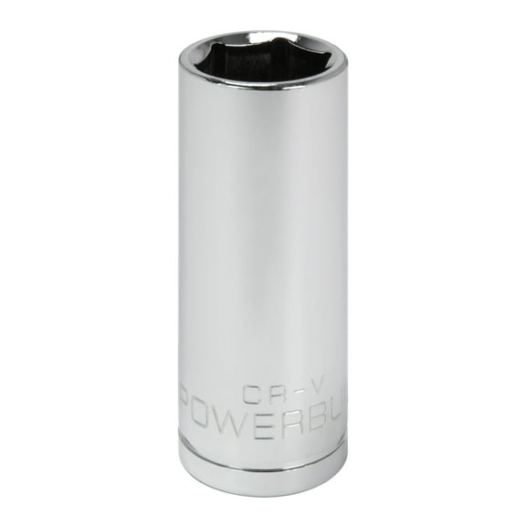 Powerbuilt 3/8 Inch Drive x 17 MM 6 Point Deep Socket - 641217