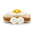 thumbnail image 4 of Jellycat 3.94" Amuseables Egglantine Egg On Toast Soft Plushies Toys, Cuddly and Soft Stuffed Animals Plush Toys Doll, Birthday Gift for Kids, 4 of 4