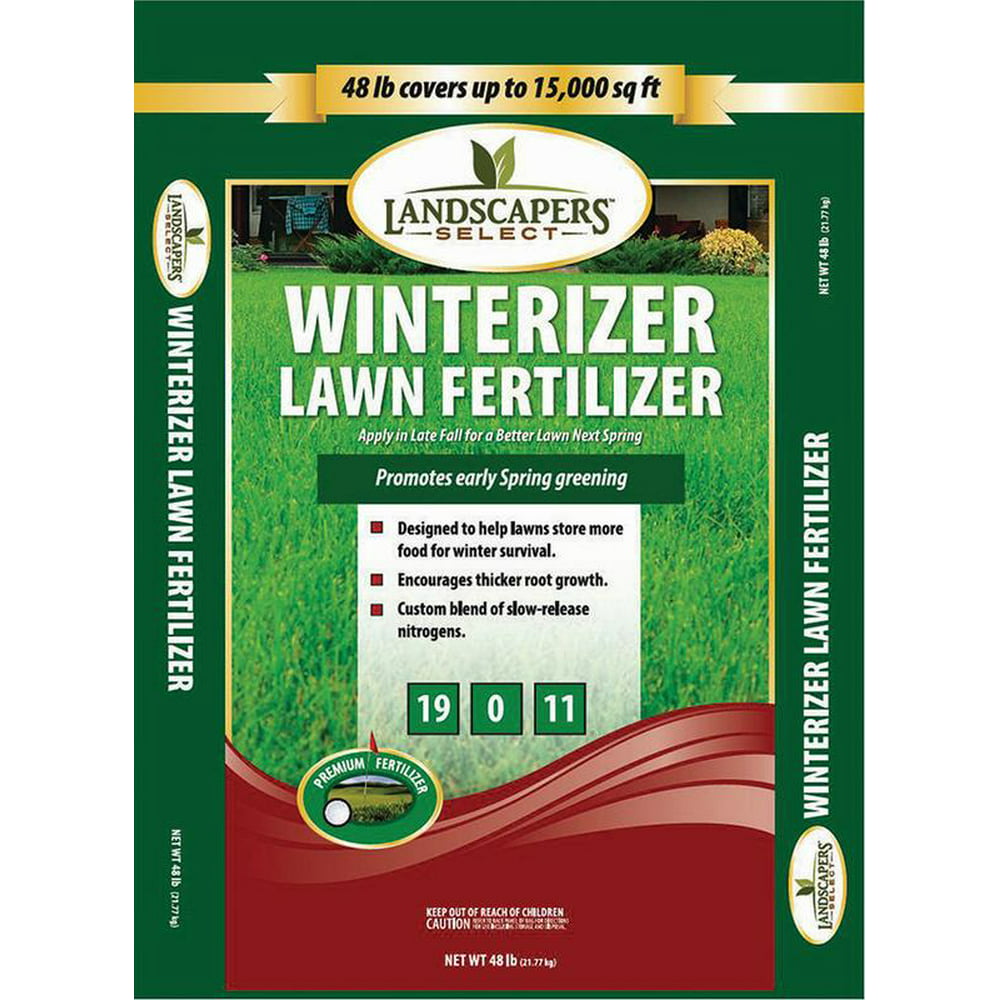 Landscapers Select 902734 Lawn Winterizer Fertilizer, 48 lb Bag