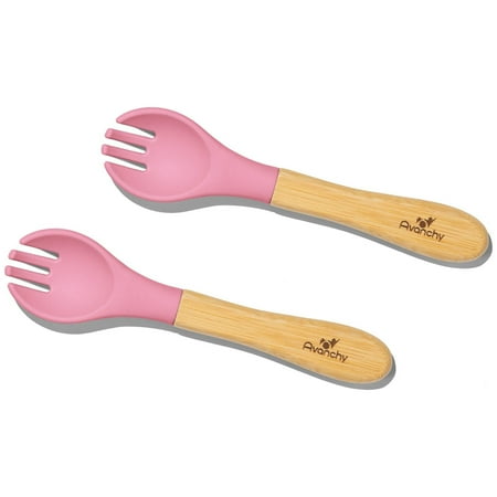 Training Forks | Bamboo & Silicone