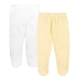 thumbnail image 1 of Pantalón Baby Creysi One for You Bebé 6M Blanco Estampado Pantalon Paquete 2 pz, 1 of 4