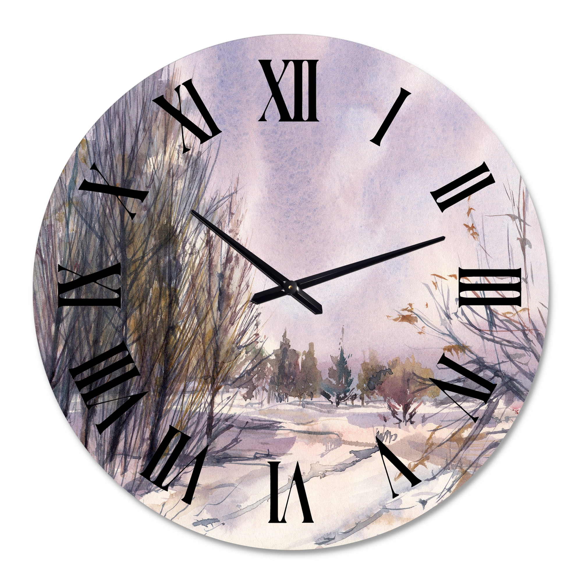 Designart 1 in Traditional Wall Clock