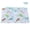 Blue, variant on YAHHU Long Sleeve Round Neck Child Drawing Waterproof Apron Baby Bib, Blue, Size 100 (17.3 inches / 44 cm)