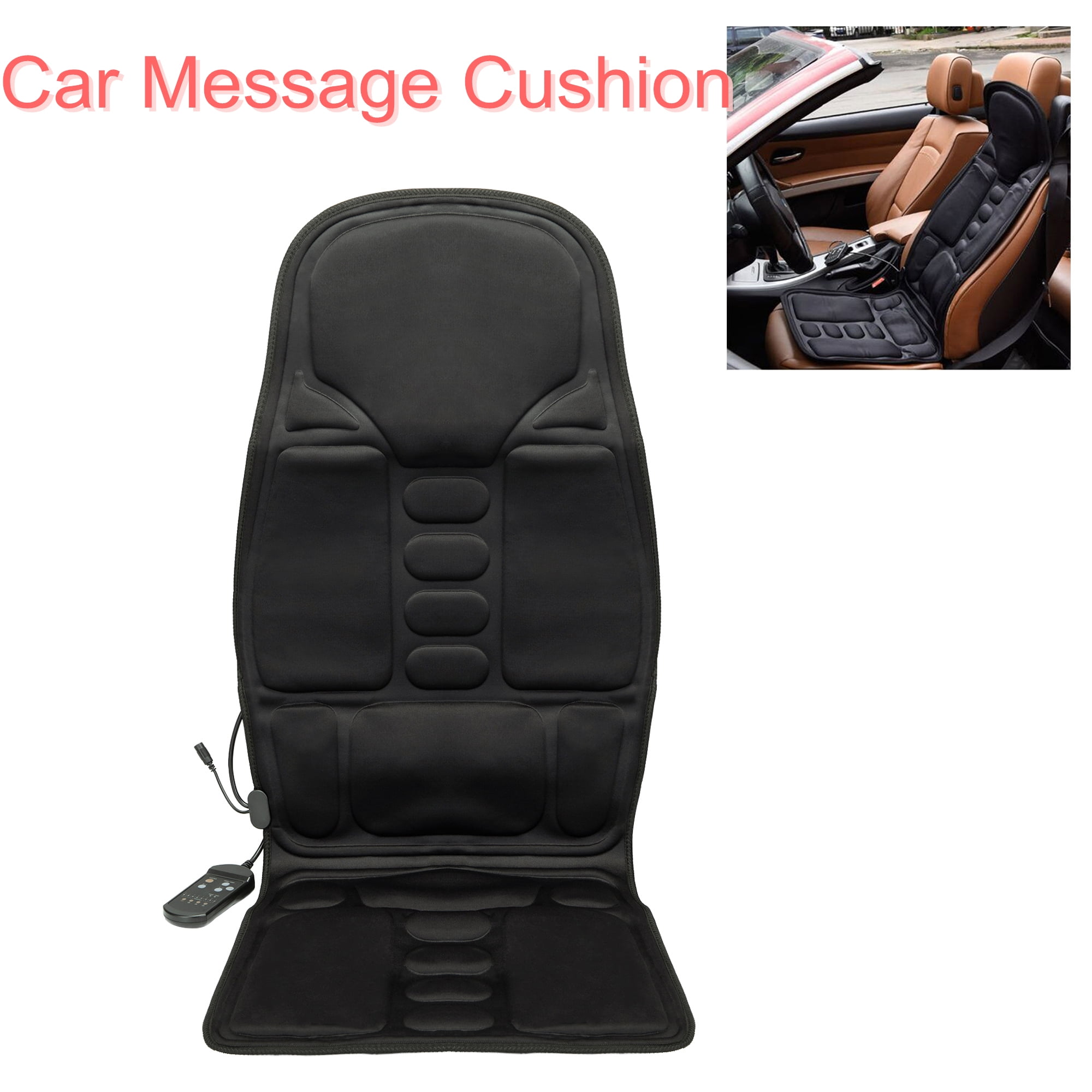 YouLoveIt 8 Modes Massage Seat Cushion Car Seat Cushion Waist Massage