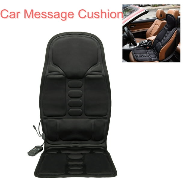 ALING 8 Modes Massage Seat Cushion Car Seat Cushion Waist Massage Heating  Function Electric Car Back Neck Lumbar Massager Seat Cushion Pad Massager  Cushion for Home Office and Car Use 