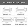 thumbnail image 2 of XYMHUN 1-Piece Armchair Sofa Cover Stretch Couch Cover Washable Sofa Slipcover Furniture Protector for Armchair,Beige, 2 of 6