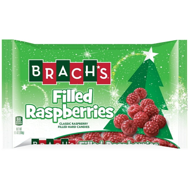 Brach's, Filled Raspberries Hard Christmas Candy, 9.5 Oz