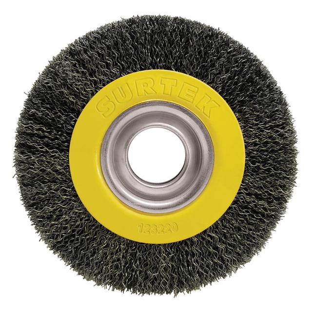 Carda Circular Ondulada Alambre Grueso 6x0.30mm SURTEK C593