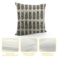 thumbnail image 4 of JEUXUS  Fashion Ikat Chevron Throw Pillow Cover Black and White Decorative Pillow Case Cushion Cover Home Sofa Decor Pillow Cover, 4 of 5