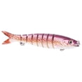 thumbnail image 1 of Señuelo de pesca Zulema 8 Segment Bass Señuelos Bionic Hooks Pesca Un rosa, 1 of 8