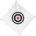 thumbnail image 1 of PAMINGONO White Chipping Net with Canvas Targeting Cloth for Indoor and Outdoor Golf Practice, 1 of 8