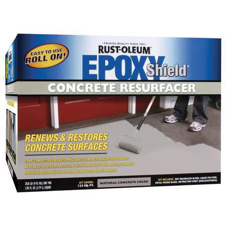 Rust-Oleum Resurfacer Kit, Gray 244025 (Best Concrete Resurfacer Reviews)