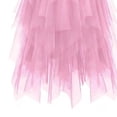 thumbnail image 6 of NAISIBABY Girls Tulle Midi Skirt, High Waisted Mesh Tiered Summer Casual Party Dance Maxi Skirt Pink 6T, 6 of 6