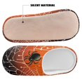 thumbnail image 4 of Chririnla Art Spider Web Unisex Slippers Soft Plush Fuzzy Warm Anti-slip Rubber Sole Cozy Comfy Lightweight Indoor Travel Slippers, 4 of 7