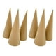 thumbnail image 5 of 6 conos de papel maché, con la base abierta para manualidades, ideales para decorar con forma de manos. Conos de cartón para pintar y adornar., 5 of 9
