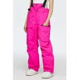 thumbnail image 4 of Womens Snow Bibs Baggy Ski Pants Waterproof Insulated Snowboard Overalls Winter Outdoor Snow Pants Baggy Snowboarding Bibs Women, 4 of 6