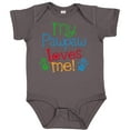 thumbnail image 3 of Inktastic My Pawpaw Loves Me Boys or Girls Baby Bodysuit, 3 of 5