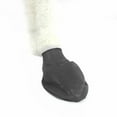 thumbnail image 4 of PawZ Rubber Dog Boots for Medium Paws - All-Weather Waterproof Dog Shoes, Anti-Slip Traction for Rain, Snow, Mud & Hot Pavement - Pull-On Dog Booties, Black - Medium (2.5" - 3") - Pack of 12, 4 of 7