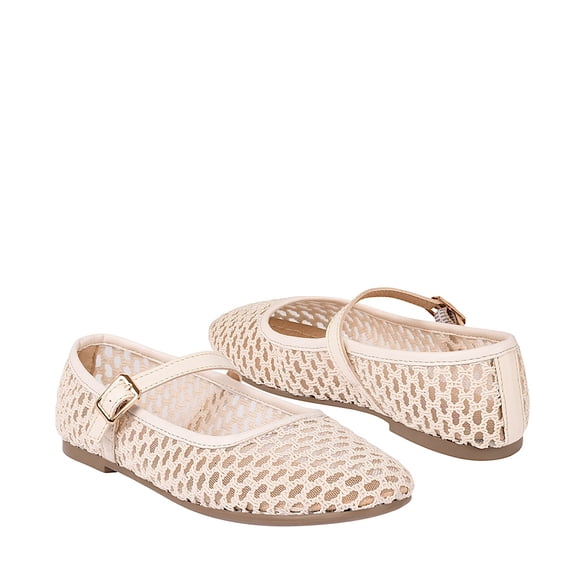 ZAPATOS CASUALES VAVITO NIÑA 474038 TEXTIL BEIGE 18-21
