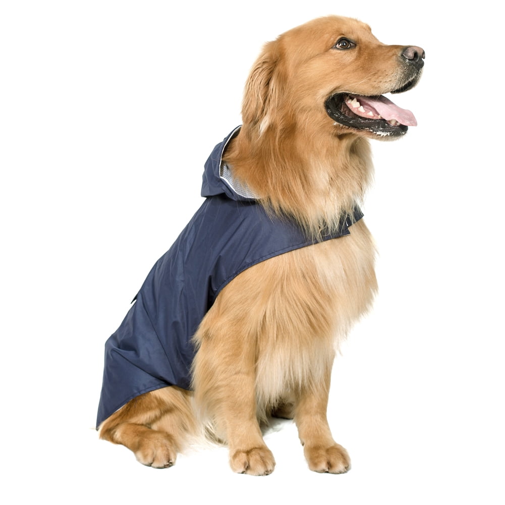 Famure RaincoatHooded Pet Raincoat Stylish Waterproof Poncho Puppy