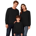 thumbnail image 1 of MIASHUI Petits Pyjamas de Vacances Assortis pour la Famille, Chandails en Molleton à Manches Longues Col Rond Imprimé Parent-Enfant, Chandail Léger et Doux pour Tout-Petit, 4-5 Ans, 1 of 9