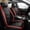 Red, variant on OTOEZ Car Seat Covers for For Honda Toyota Chevy Ford Nissan Front Rear Full Set Cushion Protector PU Leather Universal Fit
