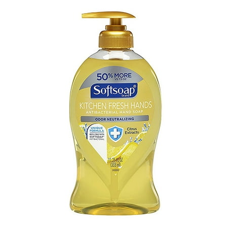 Softsoap Liquid Hand Soap, Antibacterial Kitchen Fresh Hands, 11.25 Oz, 2 (Best Kitchen Hand Soap)