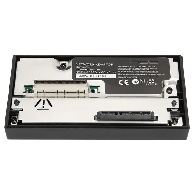 Adaptador HDD, Adaptador de Red de Interfaz Resistente Al Agua, Evita la Interferencia de 64 MB para Consolas de Juegos