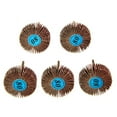 thumbnail image 2 of 5Pcs Roues à Clapet pour Outil Rotatif Jeu de Disques de Ponçage de Broyeur 1/8 Pouce Tige, 2 of 10