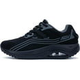 thumbnail image 2 of JOYFON Womens Walking Shoes with Arch Support Tennis Shoes Orthotic Plantar Fasciitis Sneakers Fashion Athletic Black Size 11, 2 of 6