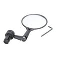 thumbnail image 4 of Shisuyan 2 Pcs Bike Mirror Lightweight 360 Degree Rotating Wide Angle MTB Handlebar Mirror (Black), 4 of 8