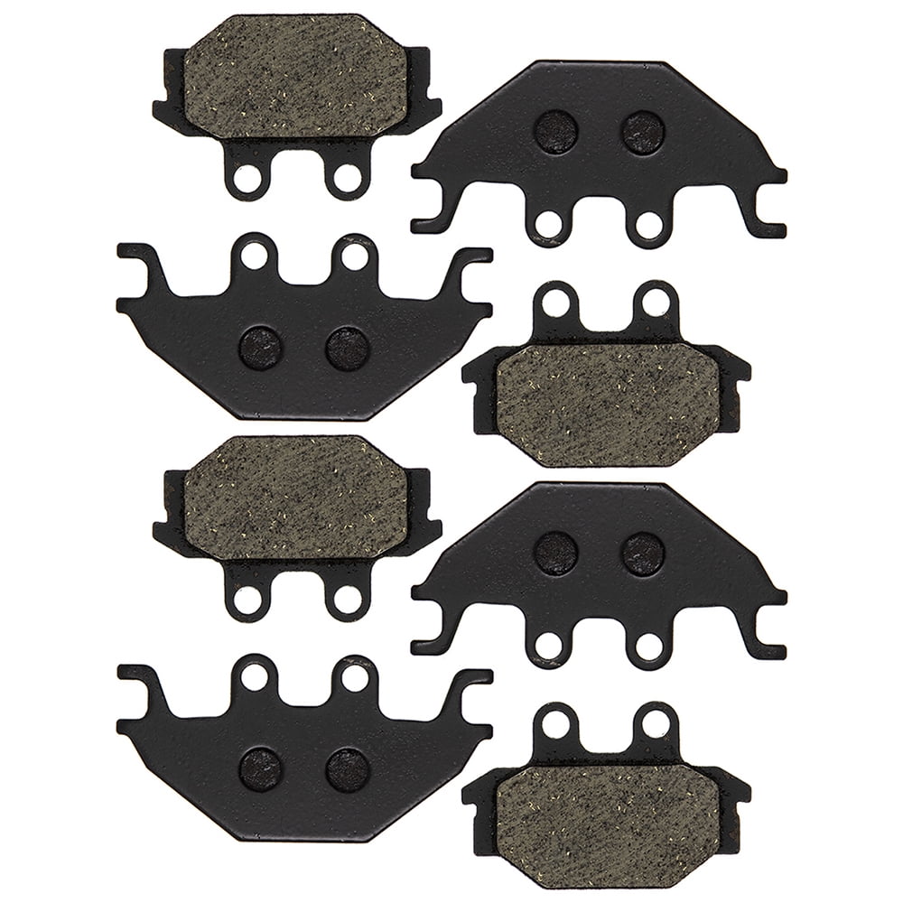 NICHE Brake Pad Set for Arctic Cat 1436-420 1436-811 Front Rear Ceramic 2 Pack 