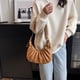 thumbnail image 3 of Bolsos y carteras de mujer de piel Bolsos de piel Bolsos de mujer abiertos plisados, 3 of 5
