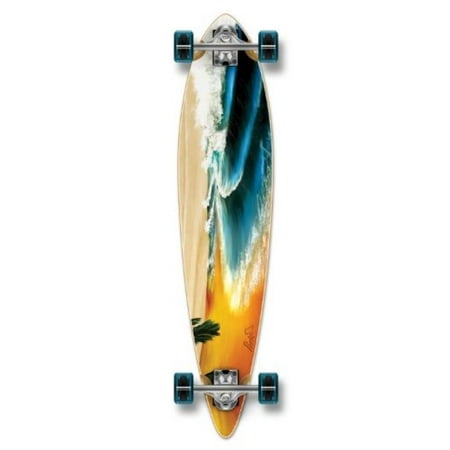 Special Graphic Complete Longboard PINTAIL skateboard w/ 70mm wheels