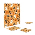 thumbnail image 2 of Halloween Bathroom Decor 4 Piece Set, Cute Halloween 71 Inch Shower Curtain with Ghost Black Cat Crow Web, Waterproof Quick Dry Fabric for Home Halloween Party Decor, Halloween, 2 of 7
