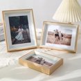 thumbnail image 1 of Marco de fotos de 6 pulgadas, 7 pulgadas, 8 pulgadas y 10 pulgadas Pantalla de estudio de fotografía de bodas Pared de viento Mesa con marco de fotos, 1 of 5