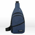 thumbnail image 1 of Men Shoulder Bag Versatile Sports Crossbody for Daily Use Trendy Stylish Functional Travel Backpack, 1 of 7