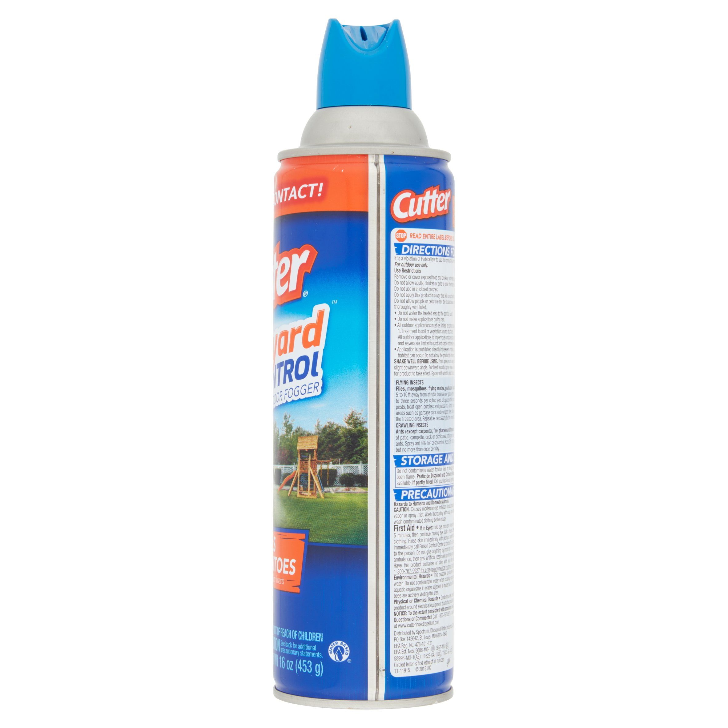 Cutter Backyard Bug Control Outdoor Fogger 16 Oz Walmartcom